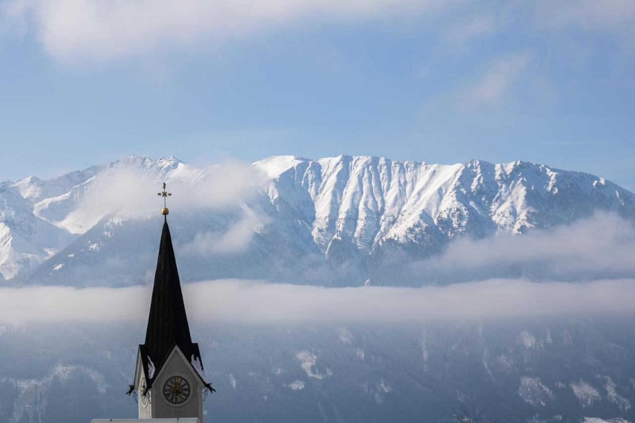 Wohnung Mit Bergblick Im Haus Sonne Reith bei Seefeld Bagian luar foto
